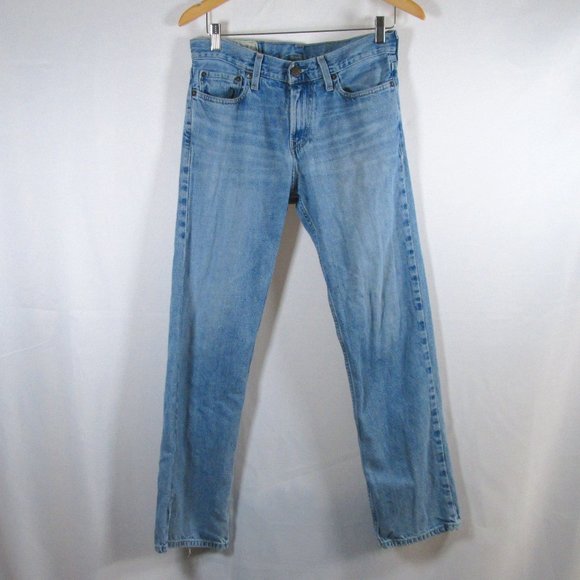 Hollister Mens Faded Blue Relaxed Straight Jeans Size 28 x 30 Pre-owned … - Picture 1 of 11
